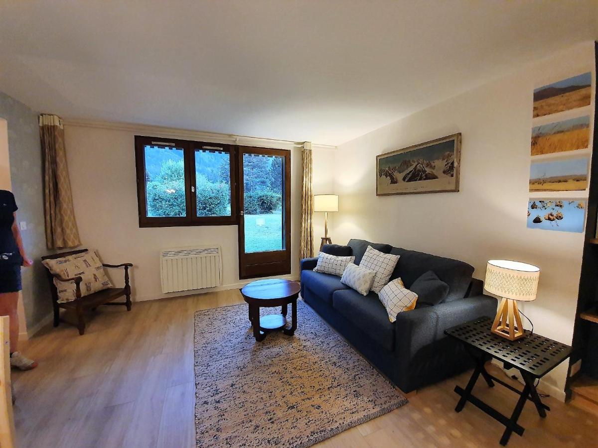 Chamonix Appartement Vue Mont Blanc Avec Jardin المظهر الخارجي الصورة