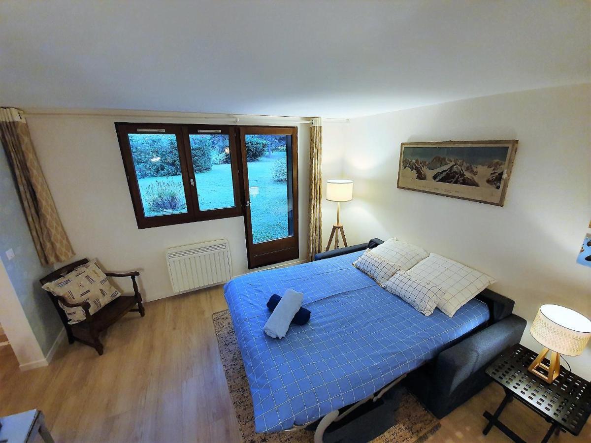 Chamonix Appartement Vue Mont Blanc Avec Jardin المظهر الخارجي الصورة