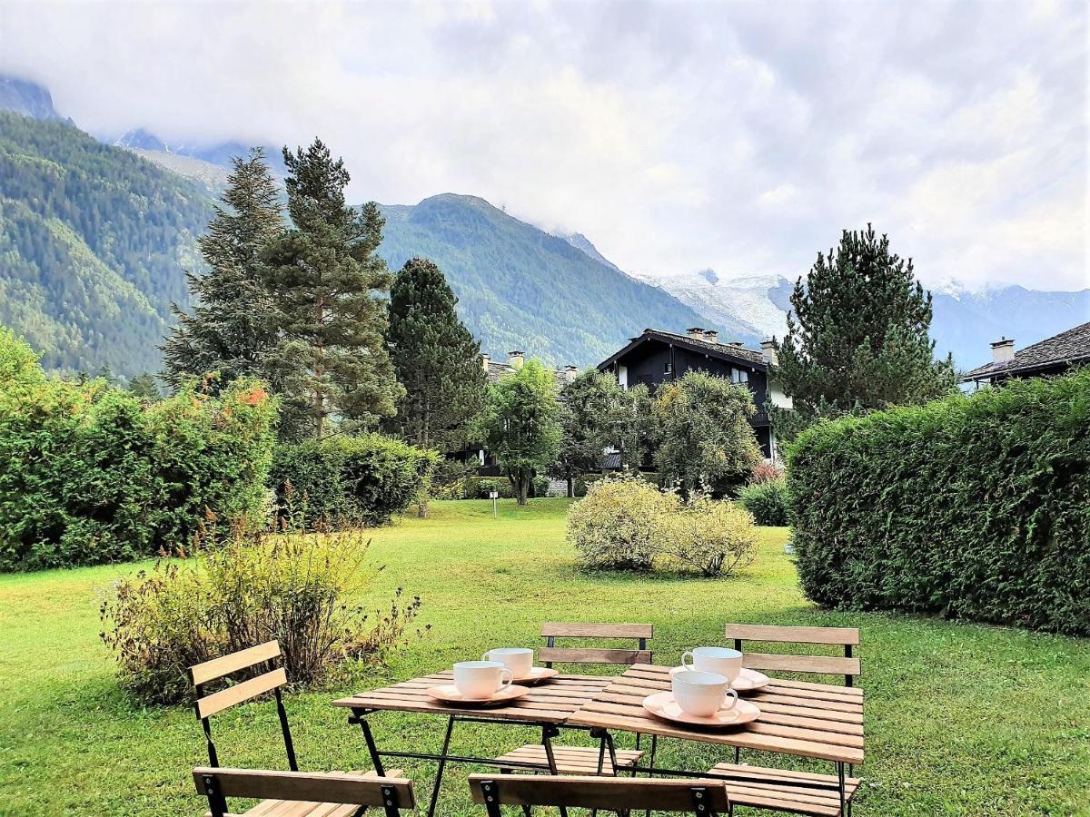 Chamonix Appartement Vue Mont Blanc Avec Jardin المظهر الخارجي الصورة